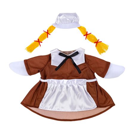 Evergreen Giddy the Goose Outfit Harvest Pilgrim Couple Girl