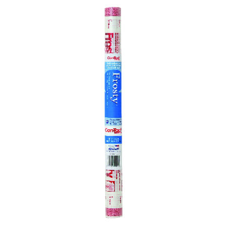 Con-Tact Diamond 9 ft. L X 18 in. W Clear Frosty Grid Privacy Film