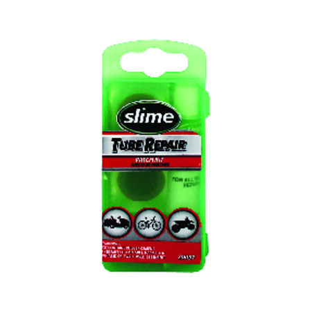 Slime Rubber Bike Tire Patch Kit Green