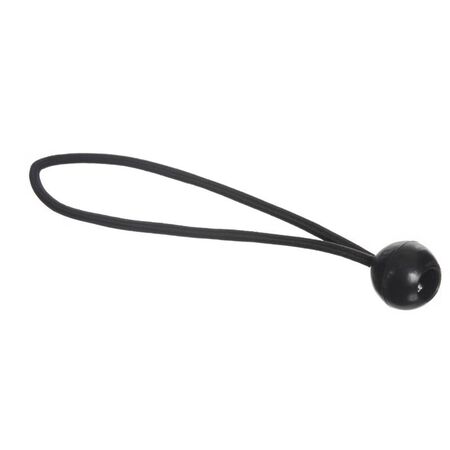 Keeper Black Bungee Ball Cord 8 in. L X 0.315 in. 25 pk