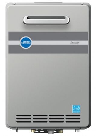 Richmond Encore Condensing Tankless Natural Gas Outdoor 199K BTU