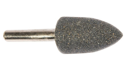 Forney 1-1/4 in. D X 3/4 in. L Aluminum Oxide Stem Mounted Point Cone 38050 rpm 1 pc