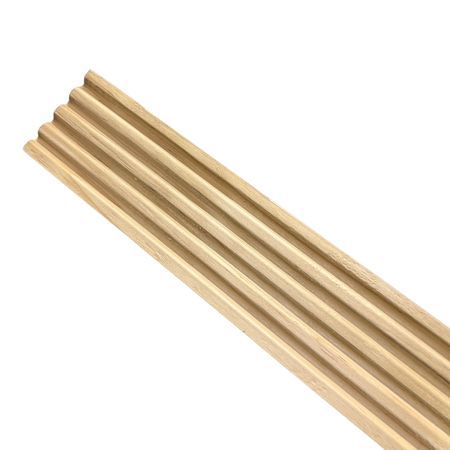 3.25" x 84" Casing Fluted Oak