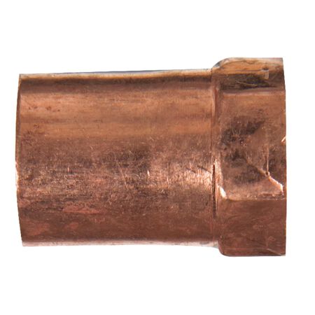 NIBCO 3/4 in. Copper X 1/2 in. D FIP Copper Pipe Adapter 1 pk
