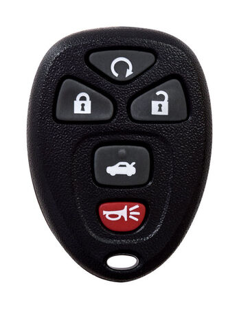 DURACELL Self Programmable Remote Automotive Replacement Key GM OUC60270 5-Button Remote L Doub