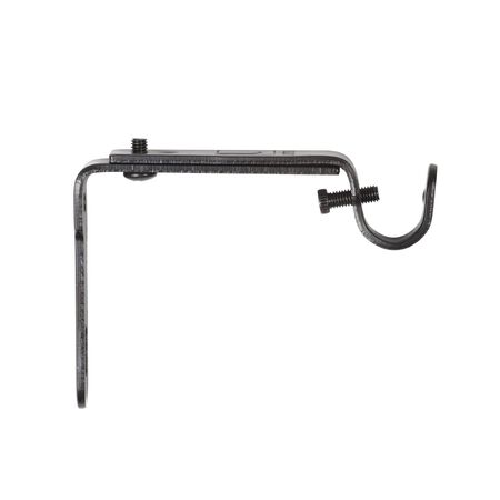 Umbra Loft Adjustable Wall Bracket 3 - 4-1/2 L Black