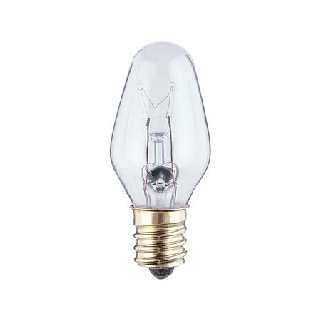 Westinghouse 7 W C7 Candelabra Incandescent Bulb E12 (Candelabra) Clear 4 pk