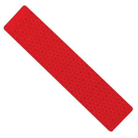 Hillman 1.3 in. W X 6 in. L Red Reflective Safety Tape 1 pk