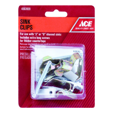 Ace Stainless Steel Sink Clip Kit
