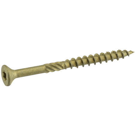 Power Pro Premium Bronze Exterior Wood Screws (#10 x 2-1/2 in.) - 1500 pc