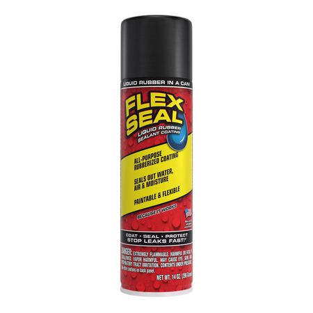 Flex Seal Family of Products Flex Seal Black Rubber Spray Sealant 14 oz