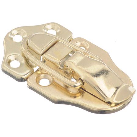 Ace Bright Brass Decorative Drawer Catch 2.87 in. 2 pk