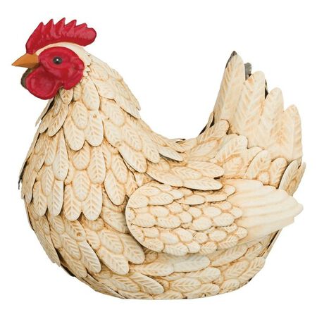 Regal Art & Gif Bluff Hen Decor, White