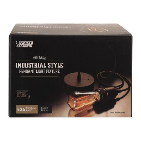 Feit Electric Black 1 Lights Pendant Light
