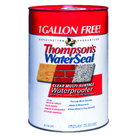 Thompson's Waterseal Smooth Clear Water-Based Multi-Surface Waterproofer 6 gal