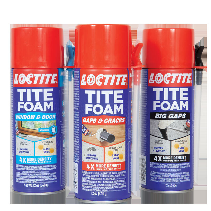 Loctite Tite Foam White Polyurethane Big Gaps Foam Sealant 12 oz