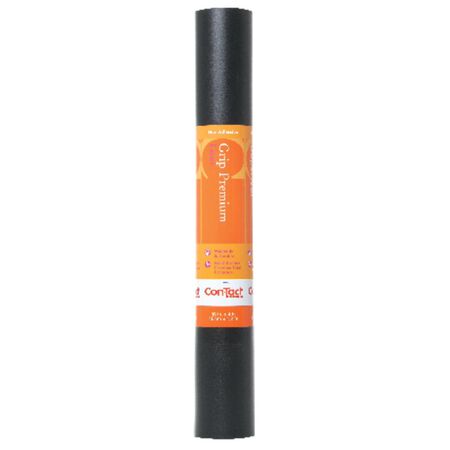 Con-Tact Grip Premium 4 ft. L X 18 in. W Black Non-Adhesive Shelf Liner