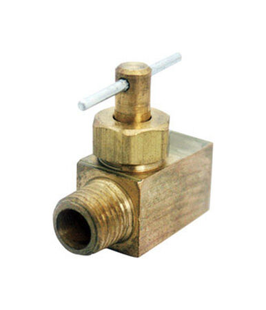 Ace 1/4 in. Dia. x 1/4 in. Dia. Brass Straight Needle Valve