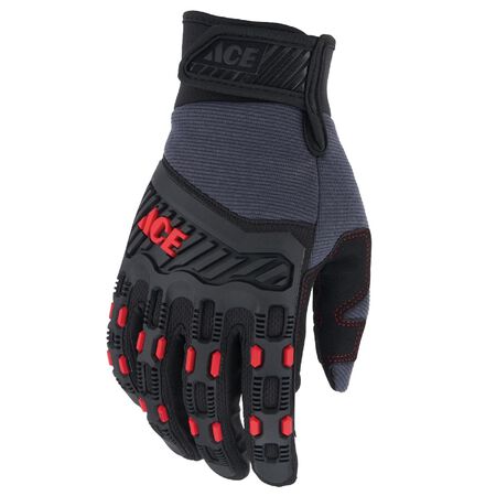 Ace High Performance Impact Gloves Multicolor M 1 pk