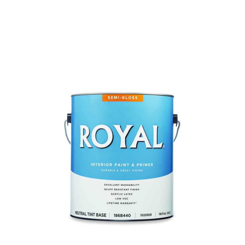 Royal SemiGloss Tint Base Neutral Base Acrylic Latex Paint and Primer