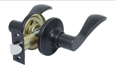 ProSource LYEX03V-PS Passage Lever, Zinc, Reversible Hand, 3 Grade