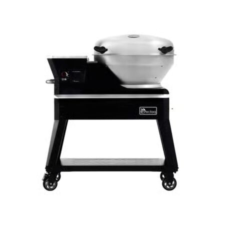 Recteq Bullseye Deluxe Wood Pellet WiFi Grill and Smoker Black/Silver
