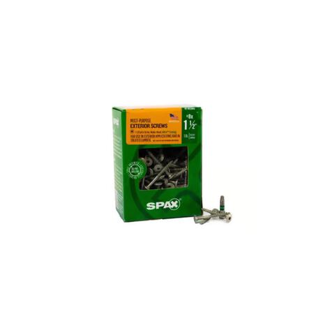 SPAX Multi-Material No. 8 in. x 1-1/2 in. L T-20+ Wafer Head Serrated Construction Screws