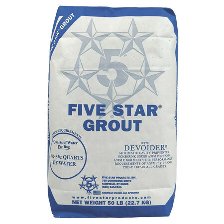 Five Star 50 lb. Grout