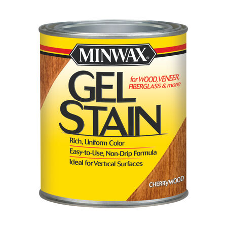 Minwax Gel Stain Semi-Transparent Cherrywood Oil-Based Gel Stain 1 qt