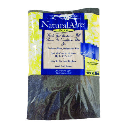 NaturalAire 15 in. W X 24 in. H X 1/4 in. D Polyester Air Conditioner Filter 1 pk
