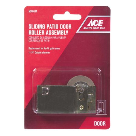 Ace 1-1/4 in. D Steel Roller Assembly 1 pc