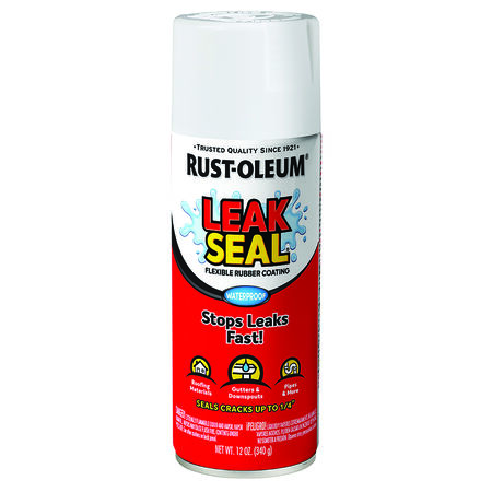 Rust-Oleum White Leakseal Flexible Rubber Sealant 12 oz