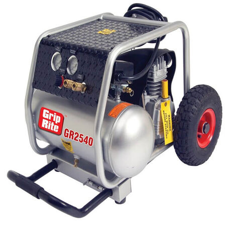 Grip-Rite 2-HP 4-Gallon 150-PSI Electric Air Compressor