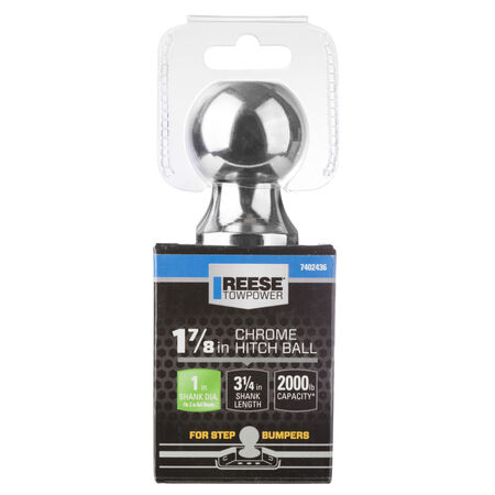 Reese Towpower 2000 lb. cap. 1.88 in. Hitch Ball
