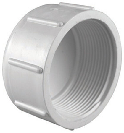 Charlotte Pipe Schedule 40 1 in. FPT X 1 in. D FPT PVC Cap 1 pk