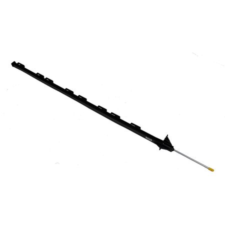 Dare 110 V Electric-Powered Electric Fence Step In Post 100 mi. Black