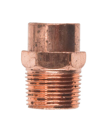 Nibco 3/4 in. Copper X 3/4 in. D MIP Copper Pipe Adapter 1 pk