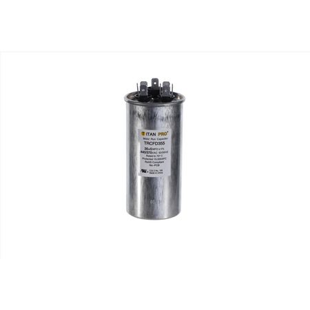 Titan Pro 35+5 MFD 440 V Round Run Capacitor