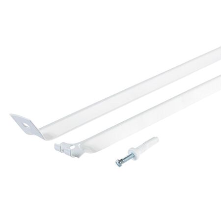 Rubbermaid 0.66 in. W X 17.3 in. L Steel Support Brace/ Wall Anchor W/Drive Pin