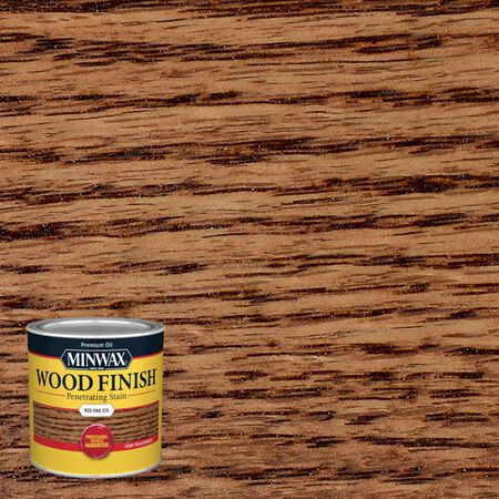 Minwax Wood Finish Semi-Transparent Red Oak Oil-Based Penetrating Wood Stain 1/2 pt