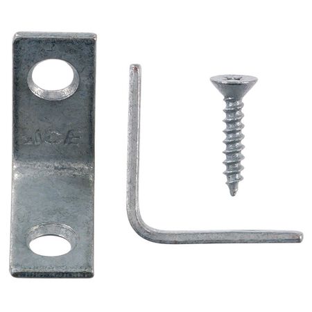 Ace 1 in. H X 2.75 in. W X 1 in. D Steel Inside L Corner Brace