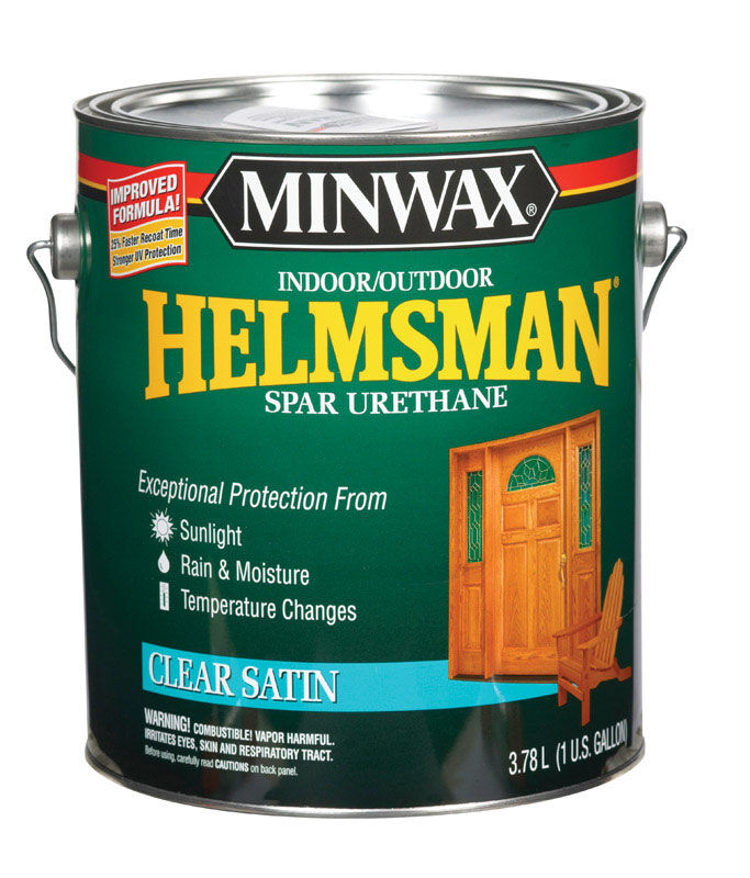 Minwax Helmsman Indoor and Outdoor Clear Satin Spar Urethane 1 gal