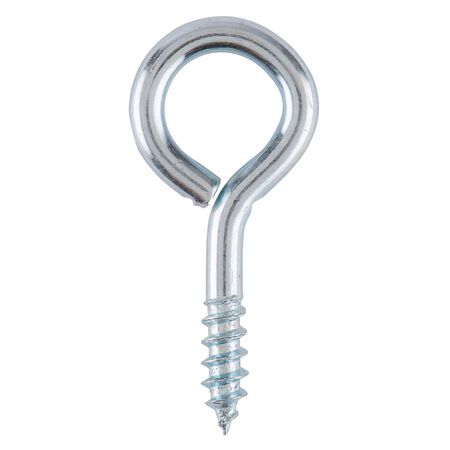 Ace 5/32 in. D X 1-7/16 in. L Zinc-Plated Steel Screw Eye 45 lb. cap. 8 pk