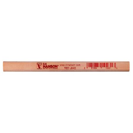 C.H. Hanson 7 in. L Red Lead Carpenter Pencil 1 pc