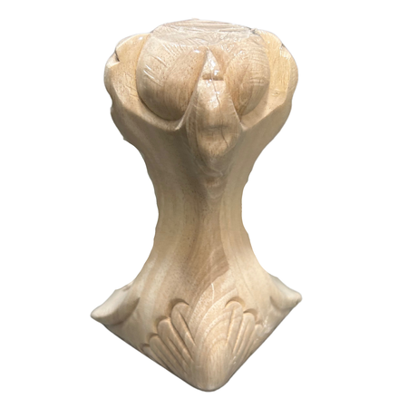 4.5" x 4.5" x 8" Ball & Claw Leg