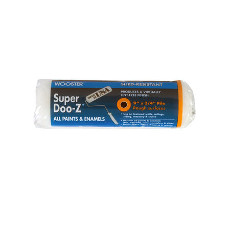 Wooster Super Doo-Z Fabric 3/4 in. x 9 in. W Paint Roller Cover 1 pk