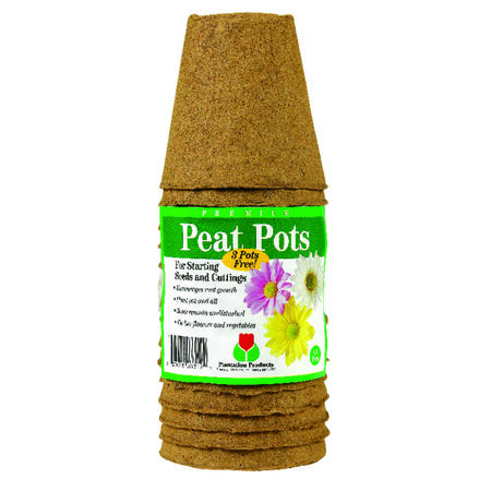 Ferry-Morse 15 Cells 3 in. H X 3 in. W X 3 in. L Seed Starting Peat Pot 15 pk