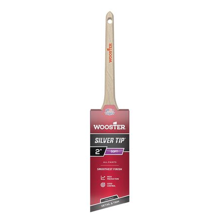 Wooster Silver Tip 2 in. Soft Thin Angle Paint Brush