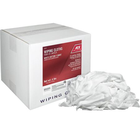 ACE Cotton Knit Wiping Rags 4 lb
