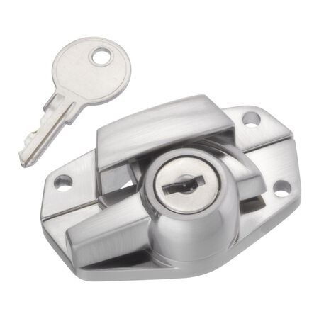 Ace Silver Die-Cast Zinc Window Lock 1 pk